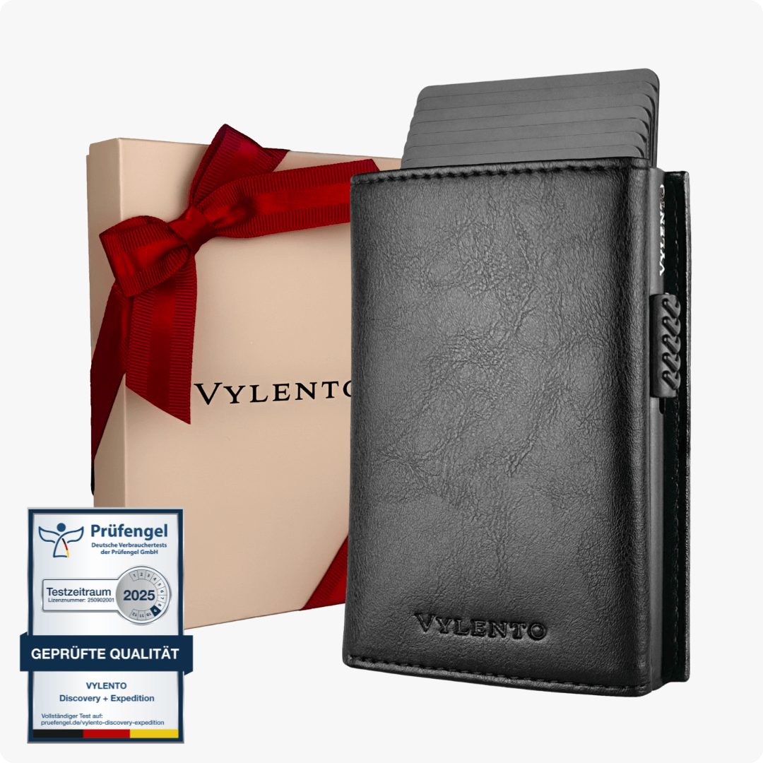 Expedition Smart Wallet Mattschwarz