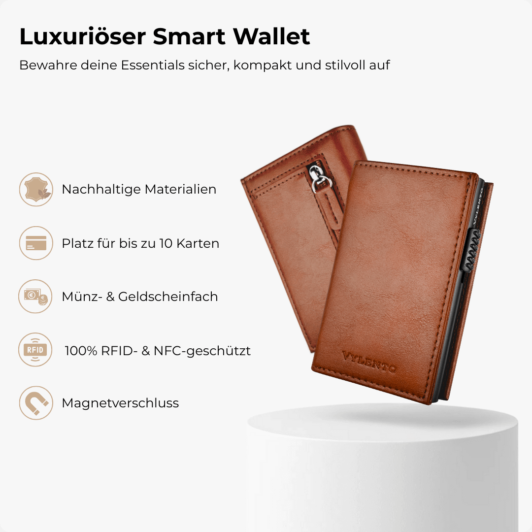 Discovery Smart Wallet Cognacbraun