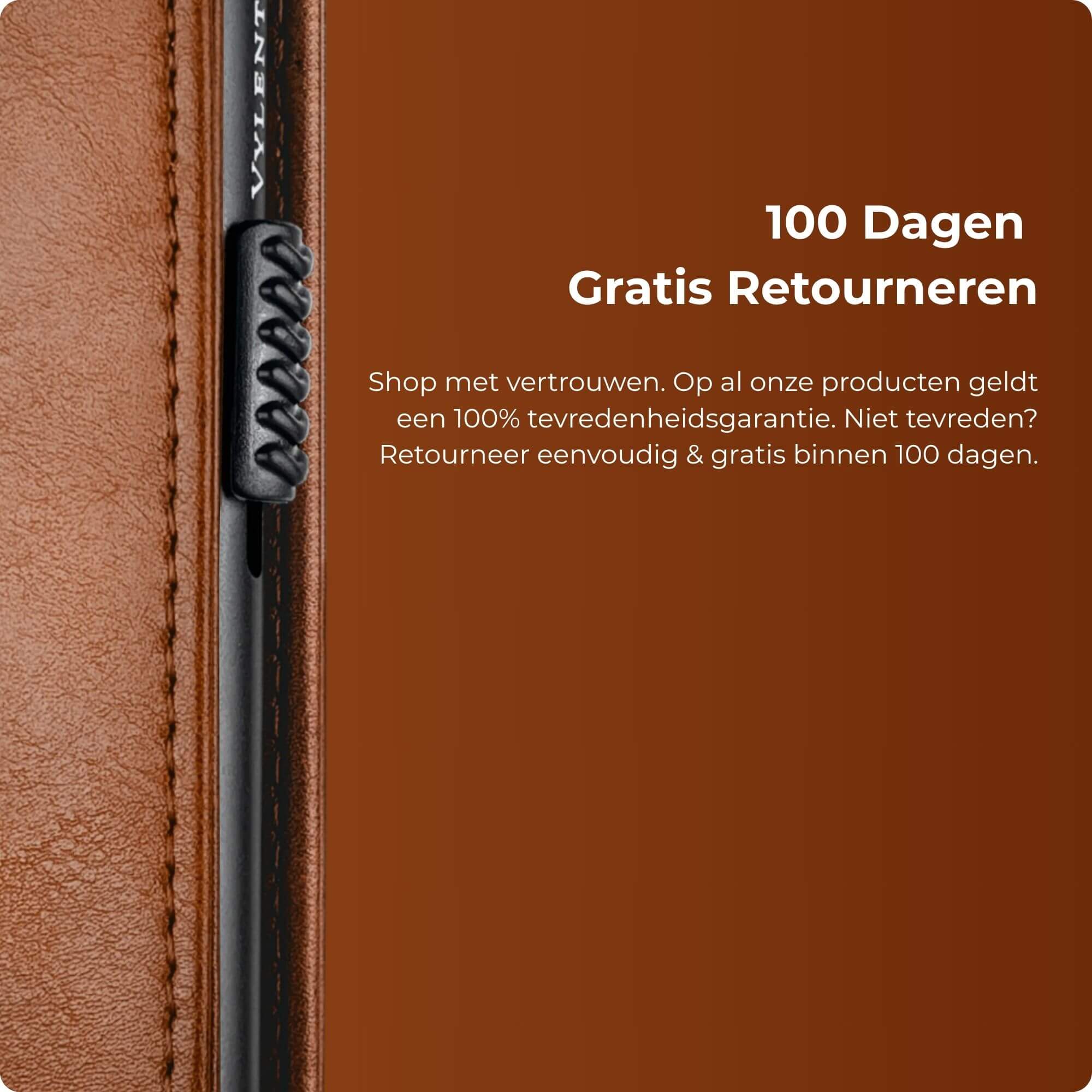 Discovery Pasjeshouder Cognac Bruin