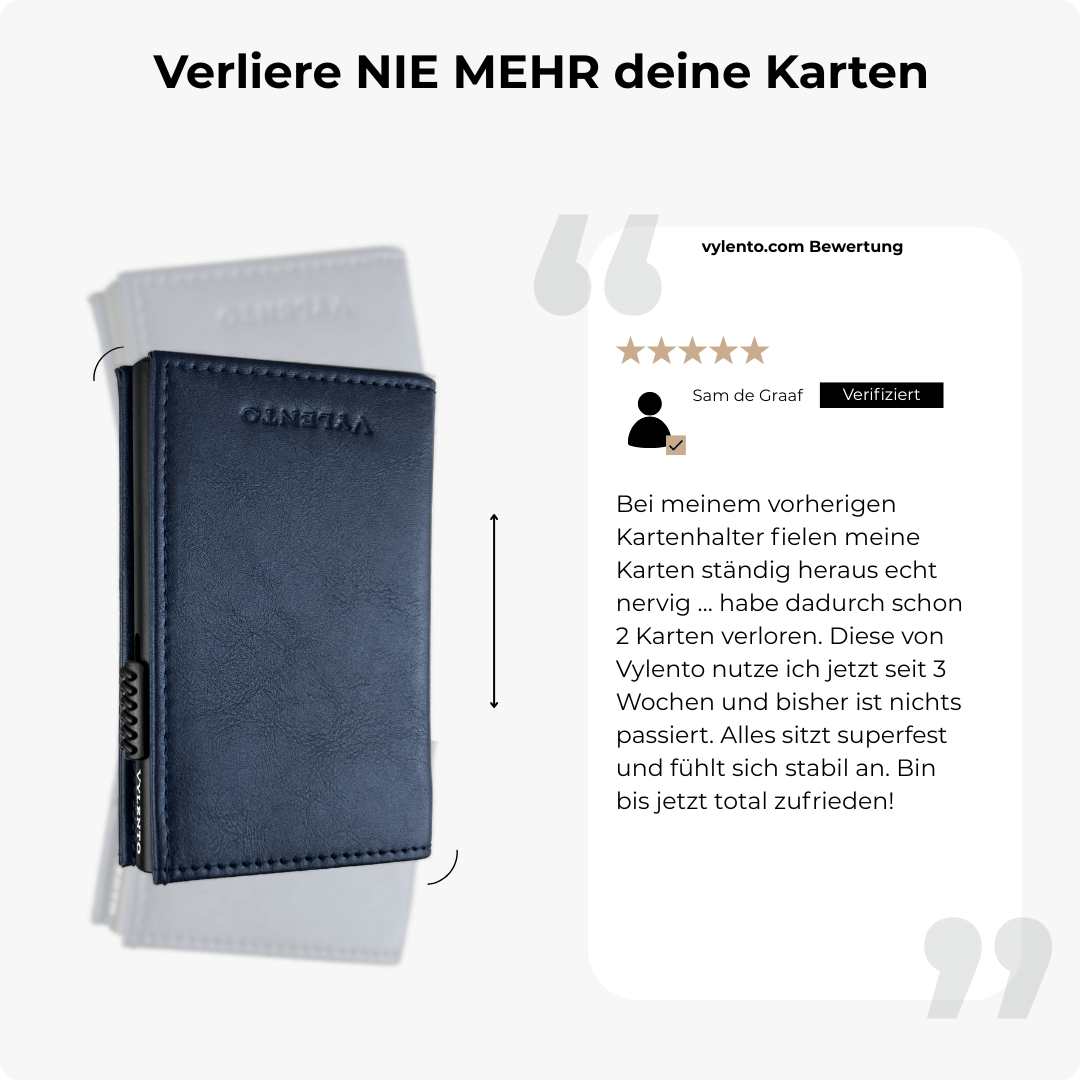 Discovery Smart Wallet Marineblau
