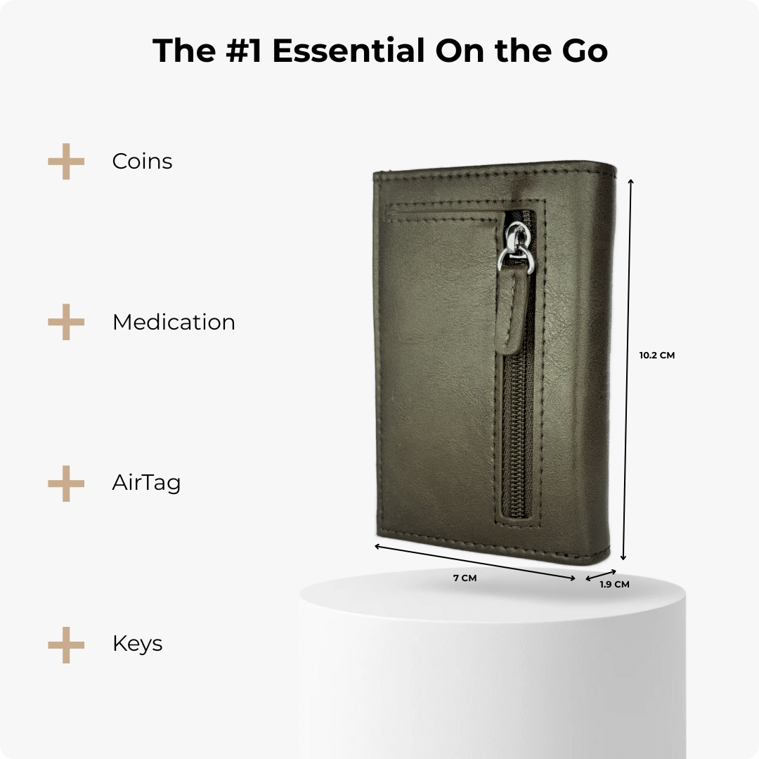 Discovery Card Holder Olive Green