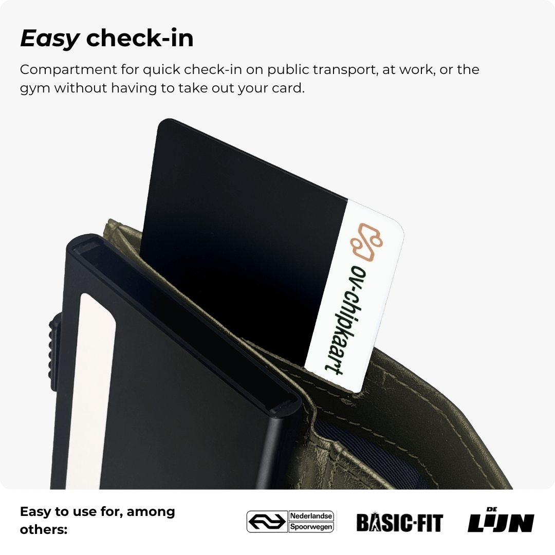 Discovery Card Holder Olive Green