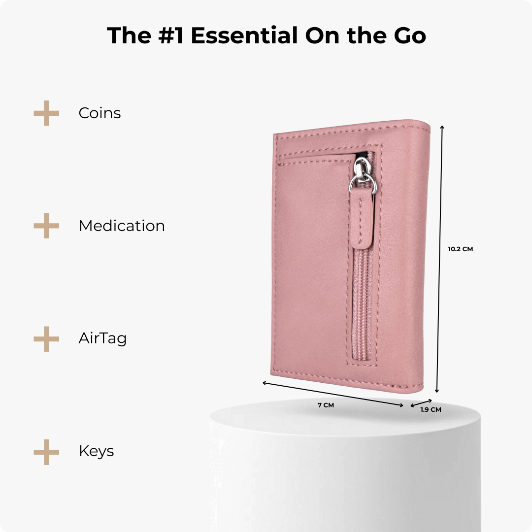 Discovery Card Holder Light Pink