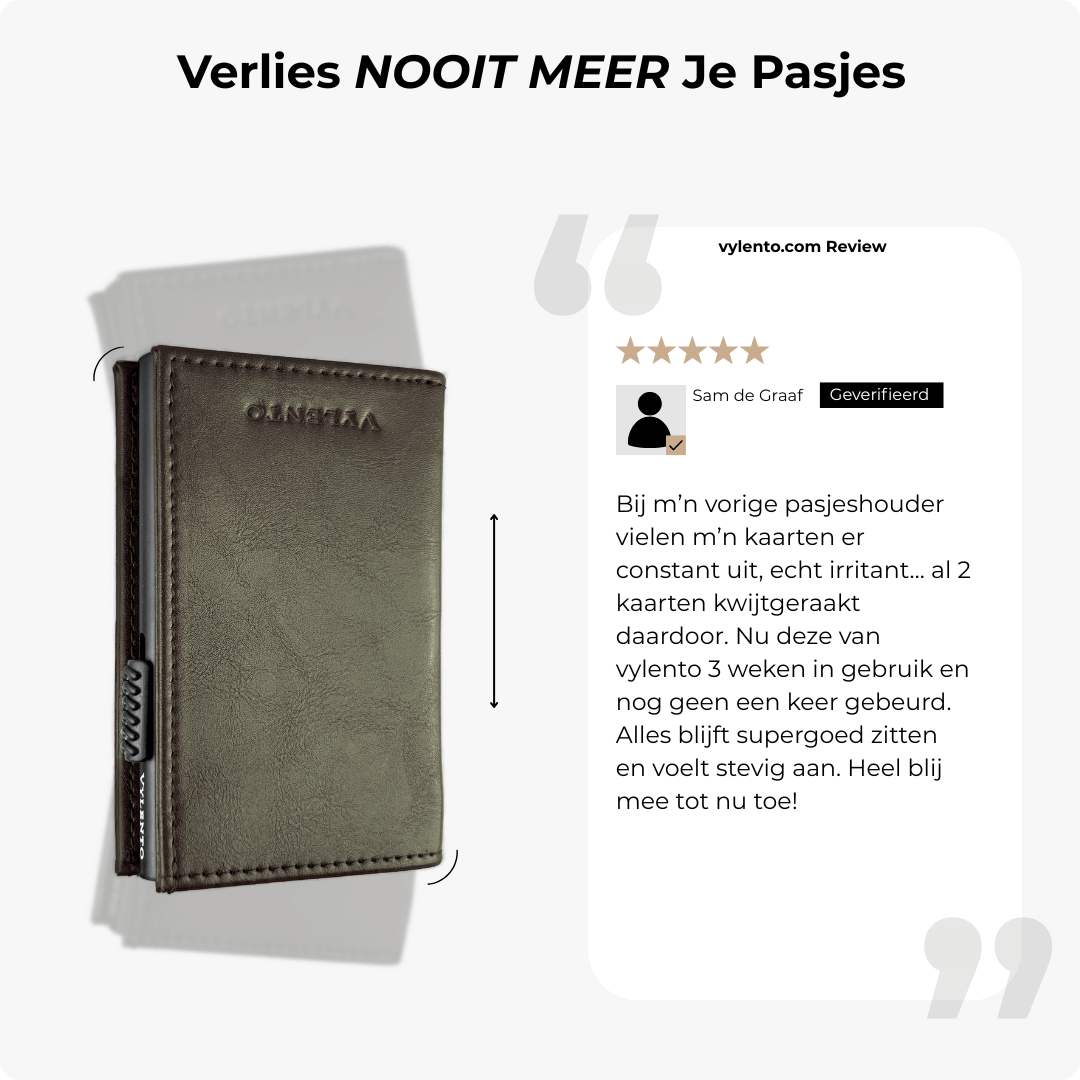 Discovery Pasjeshouder Olijf Groen