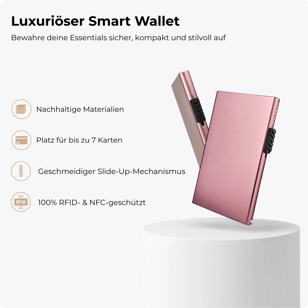 Explore Kartenhalter Rosérosa