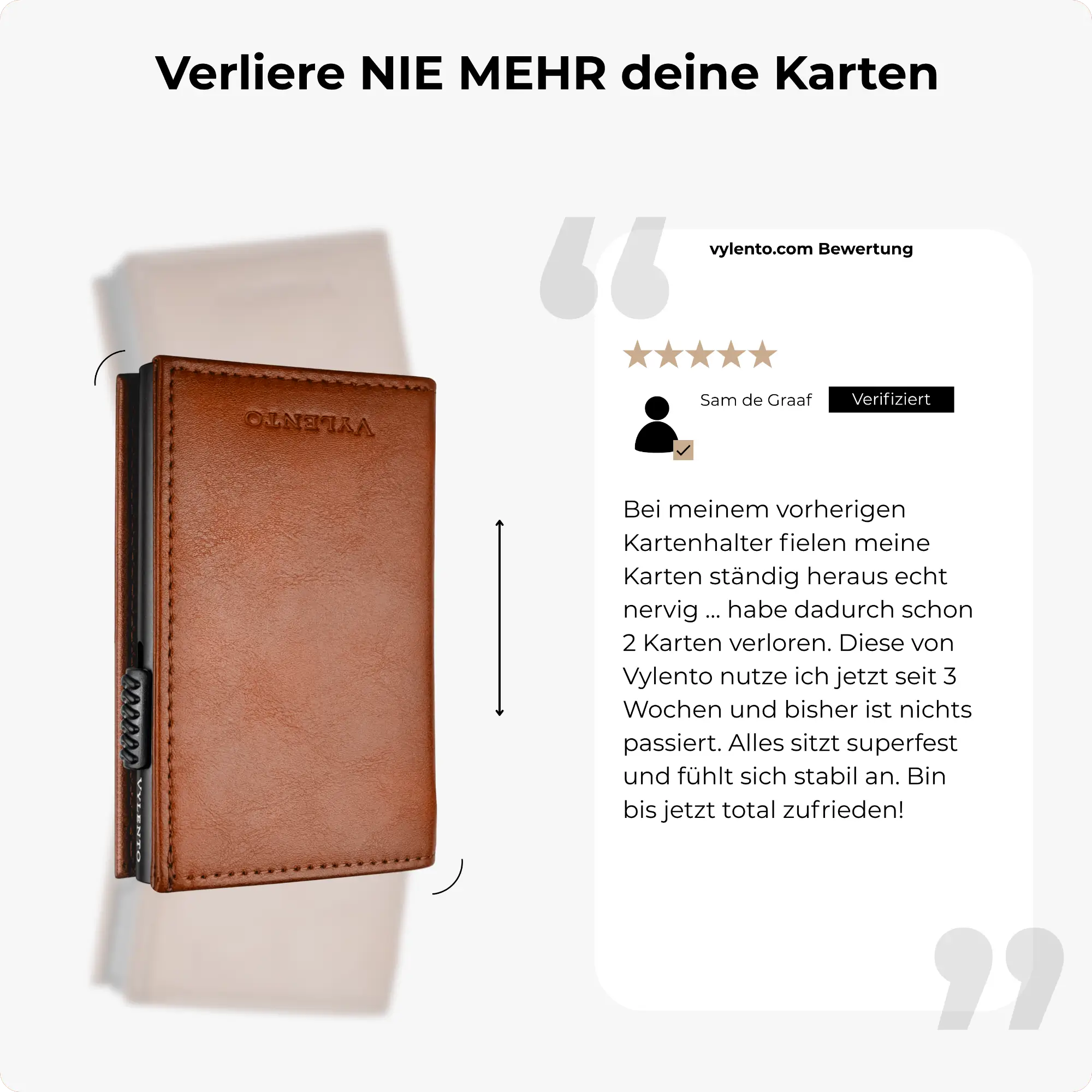 Discovery Smart Wallet Cognacbraun