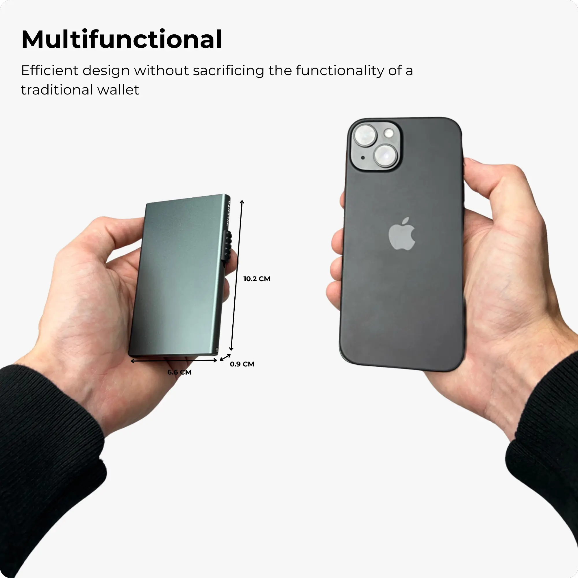 Explore Card Holder Titanium Gray