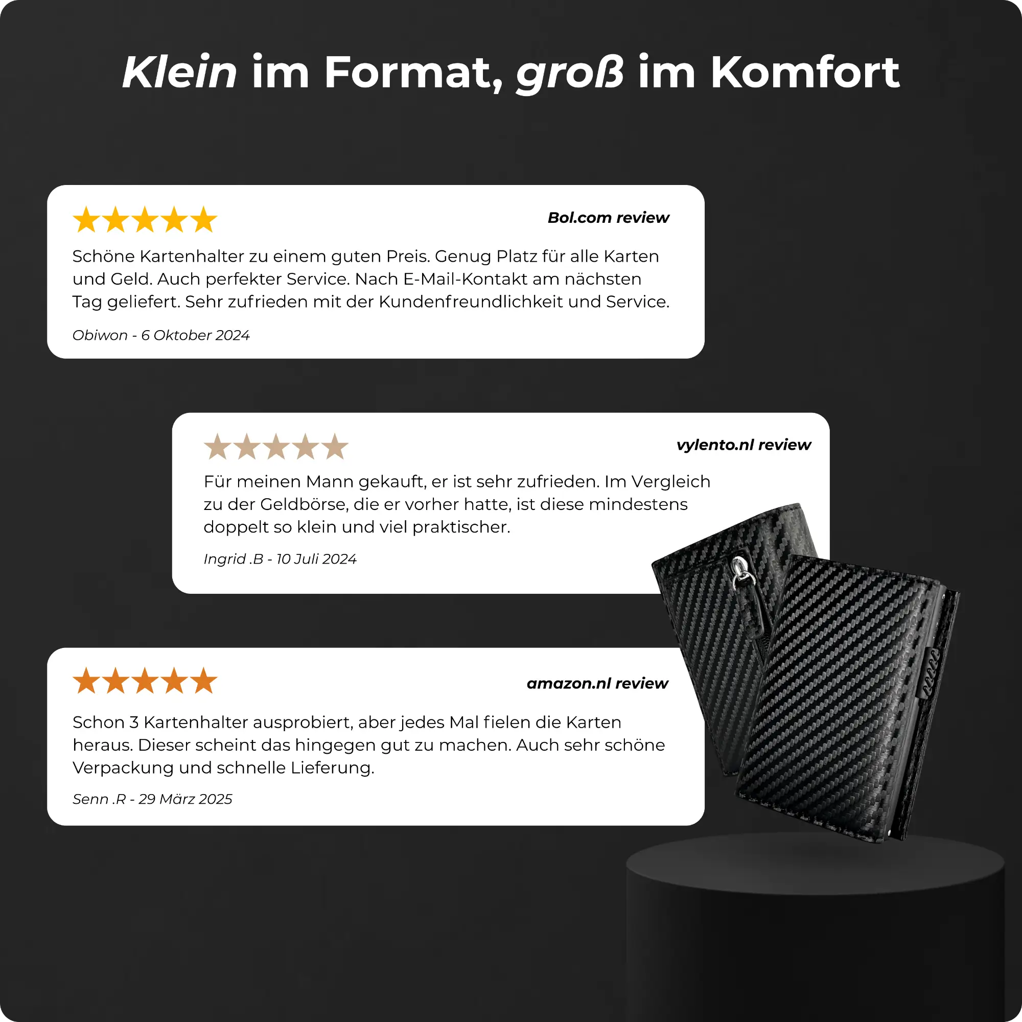 Expedition Smart Wallet Carbonlook