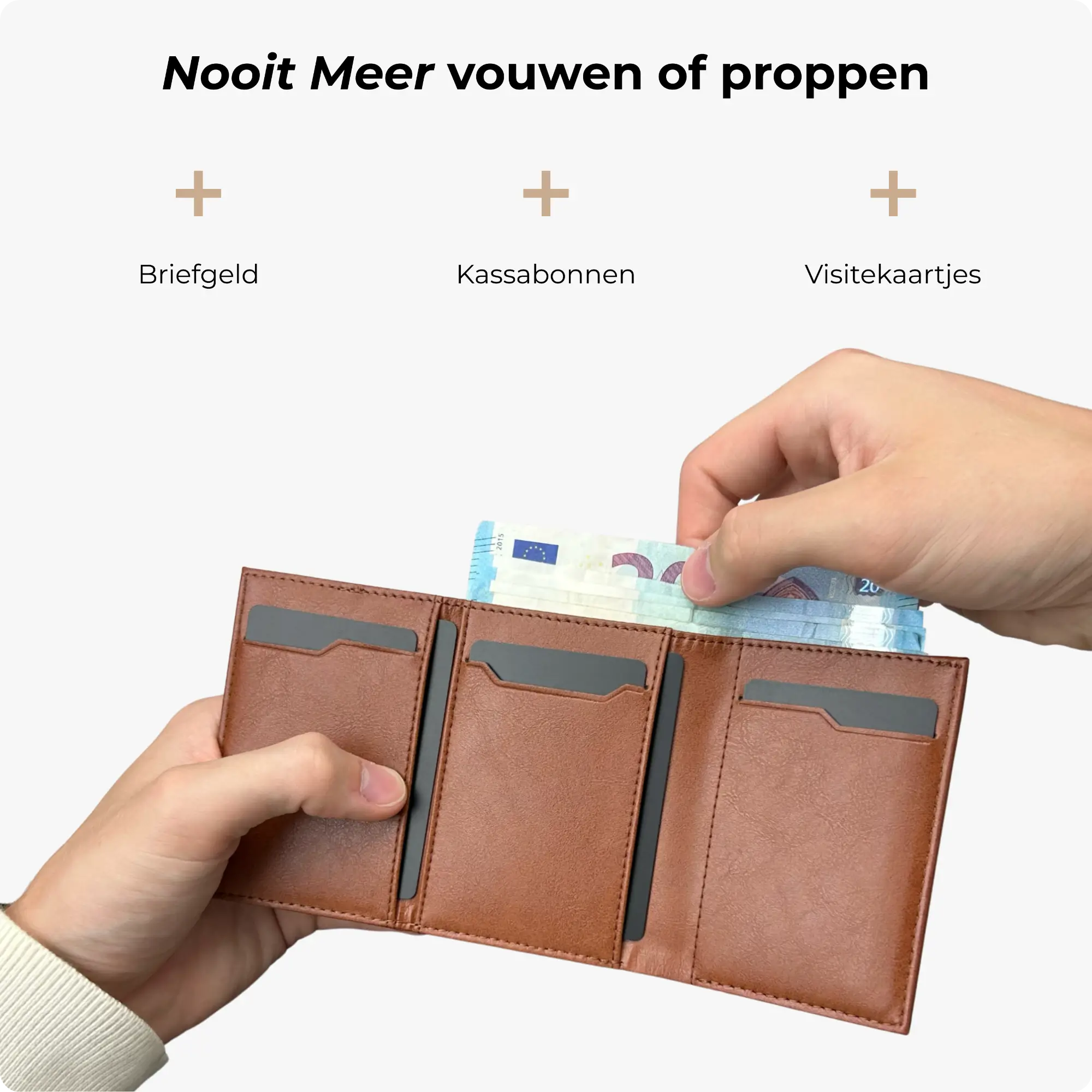 Expedition Pasjeshouder Cognac Bruin