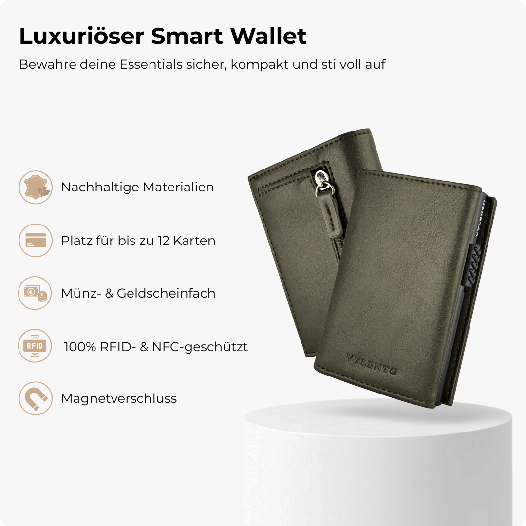 Expedition Smart Wallet Olivgrün