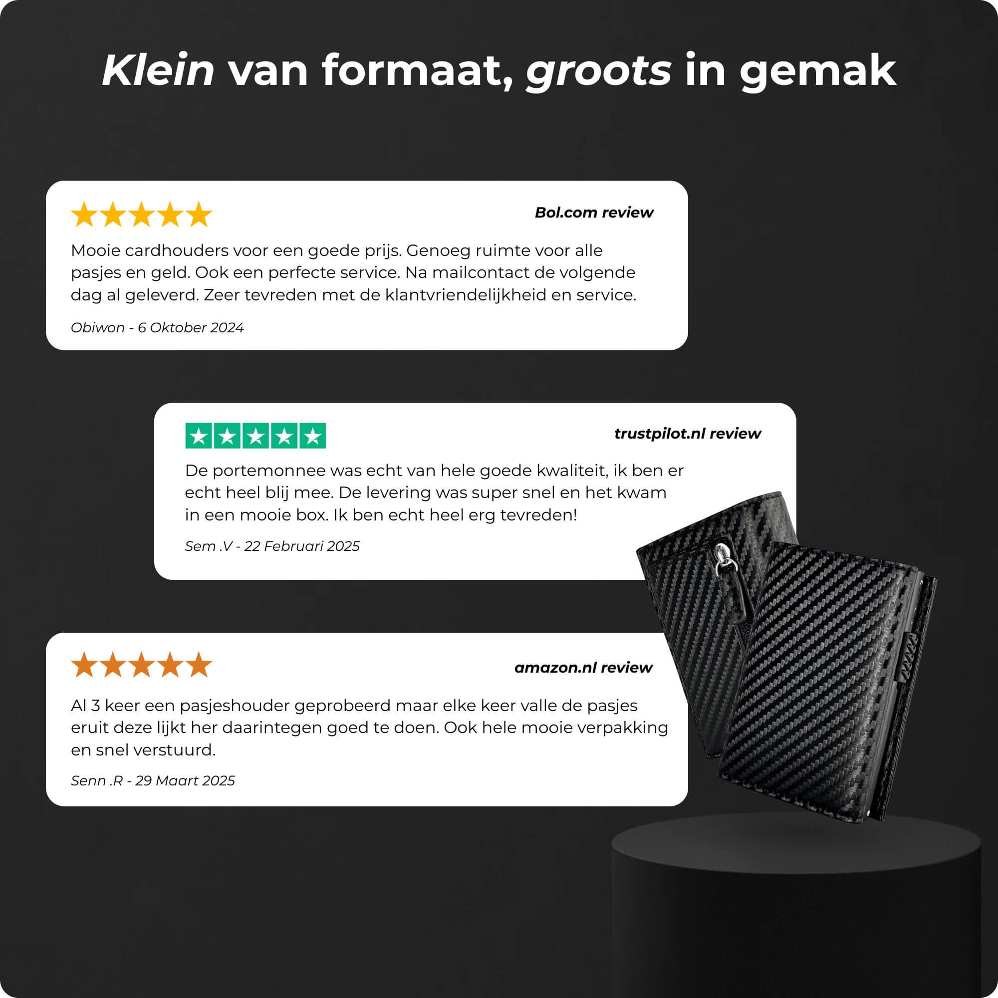 Expedition Pasjeshouder Carbonlook