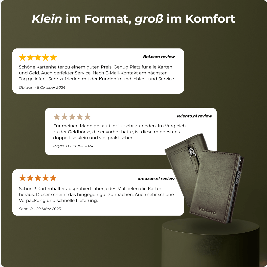 Discovery Smart Wallet Olivgrün