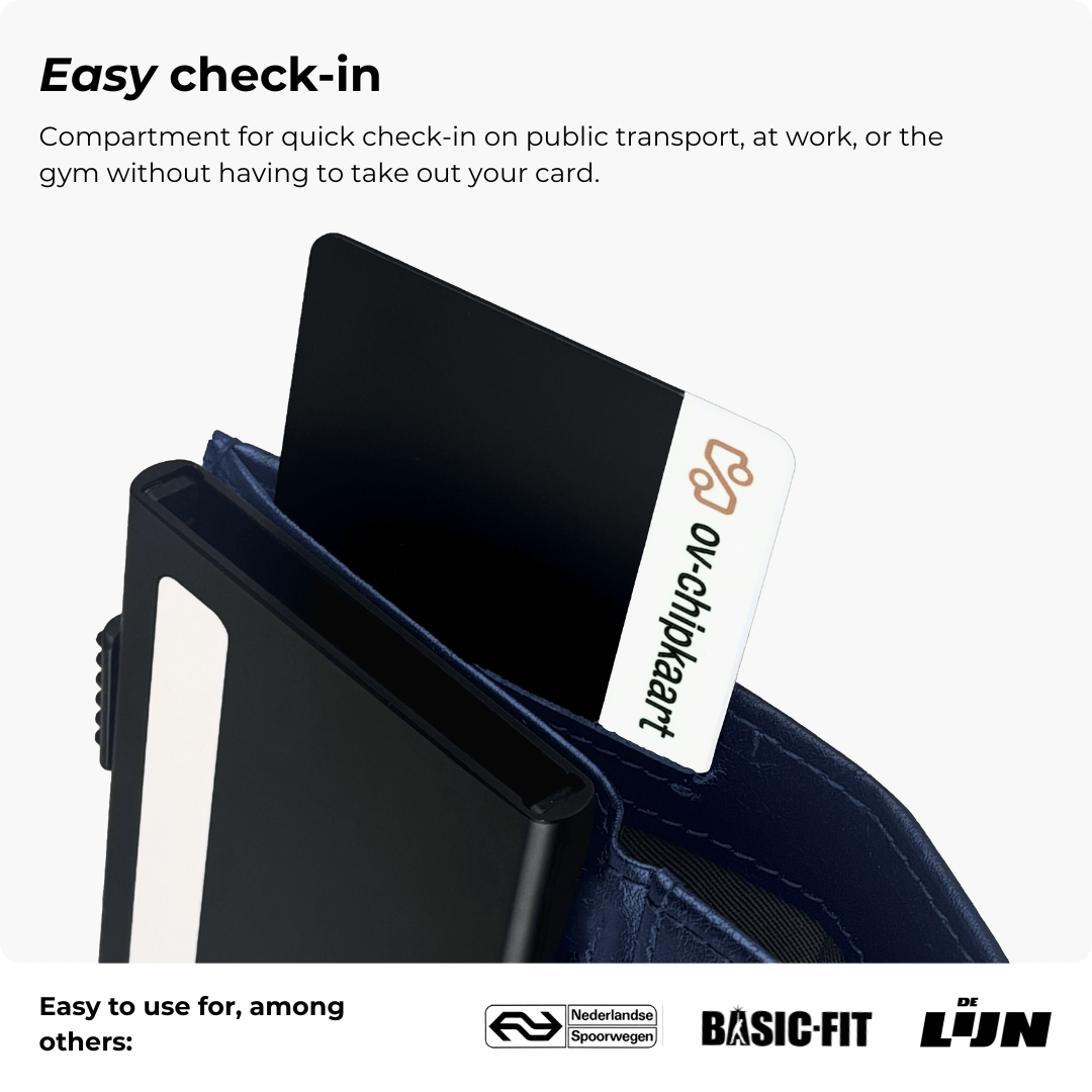 Discovery Card Holder Navy Blue