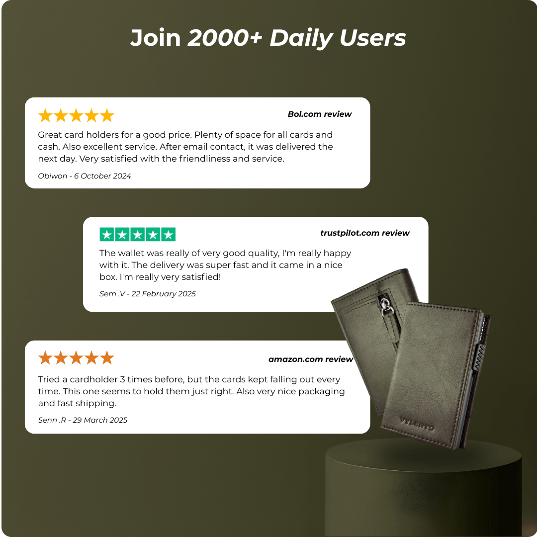 Discovery Card Holder Olive Green