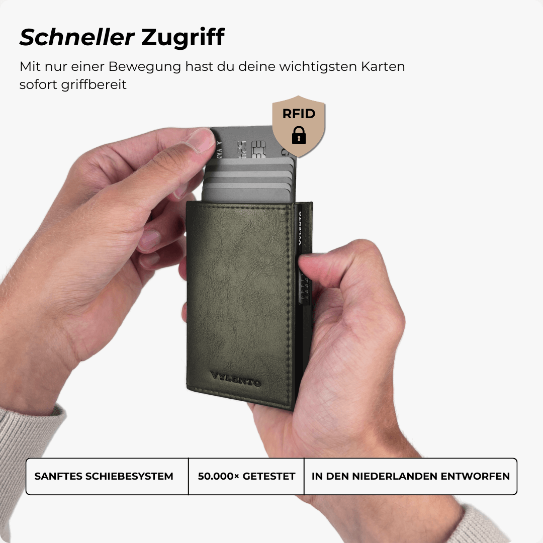 Discovery Smart Wallet Olivgrün