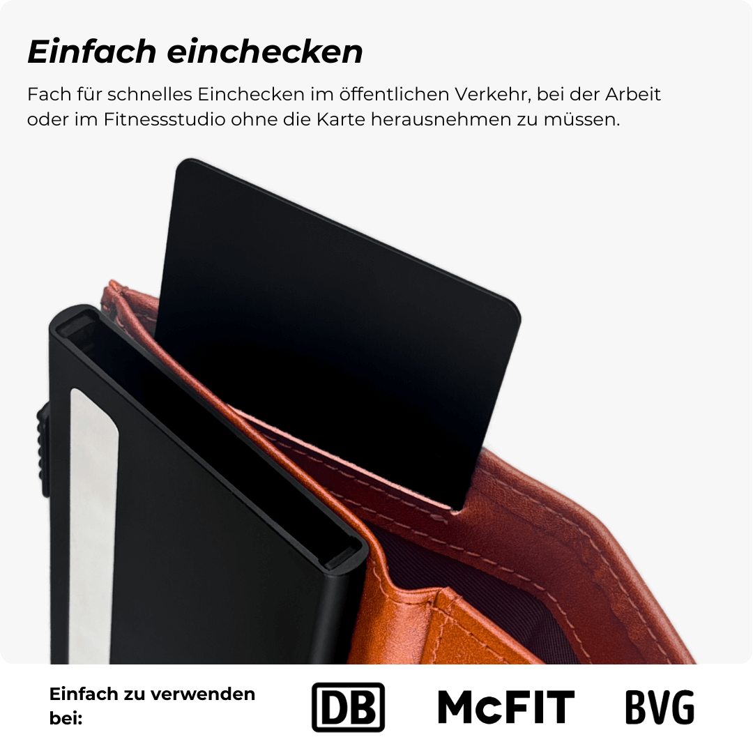 Discovery Smart Wallet Cognacbraun