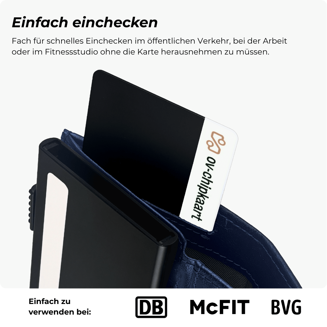 Discovery Smart Wallet Marineblau