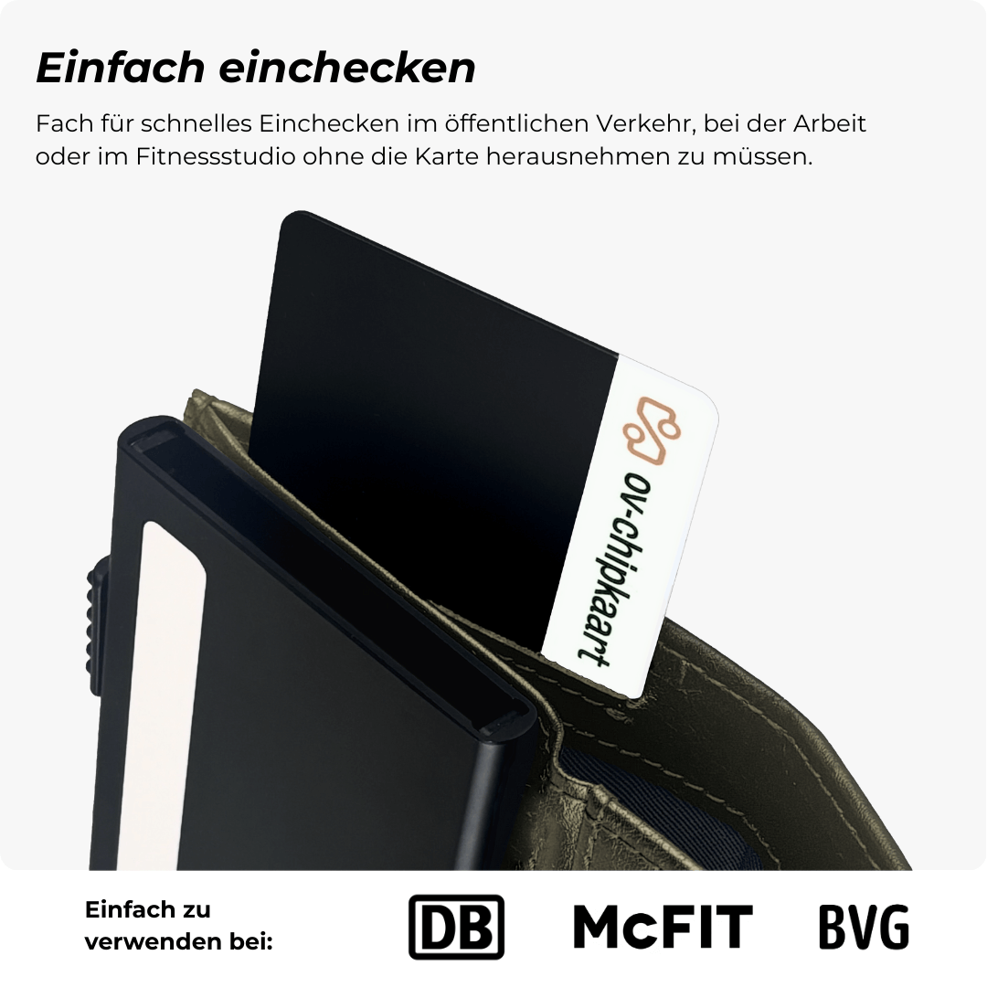 Discovery Smart Wallet Olivgrün