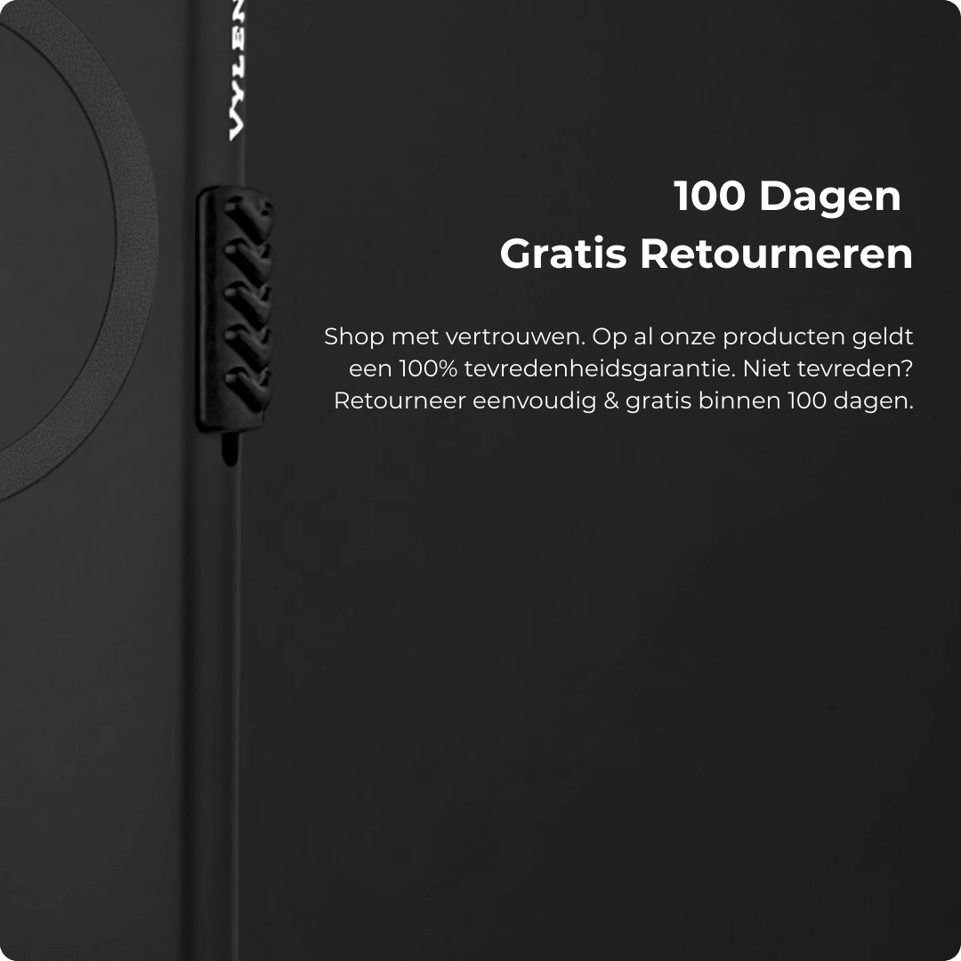 Explore Magsafe Pasjeshouder Metaal Zwart