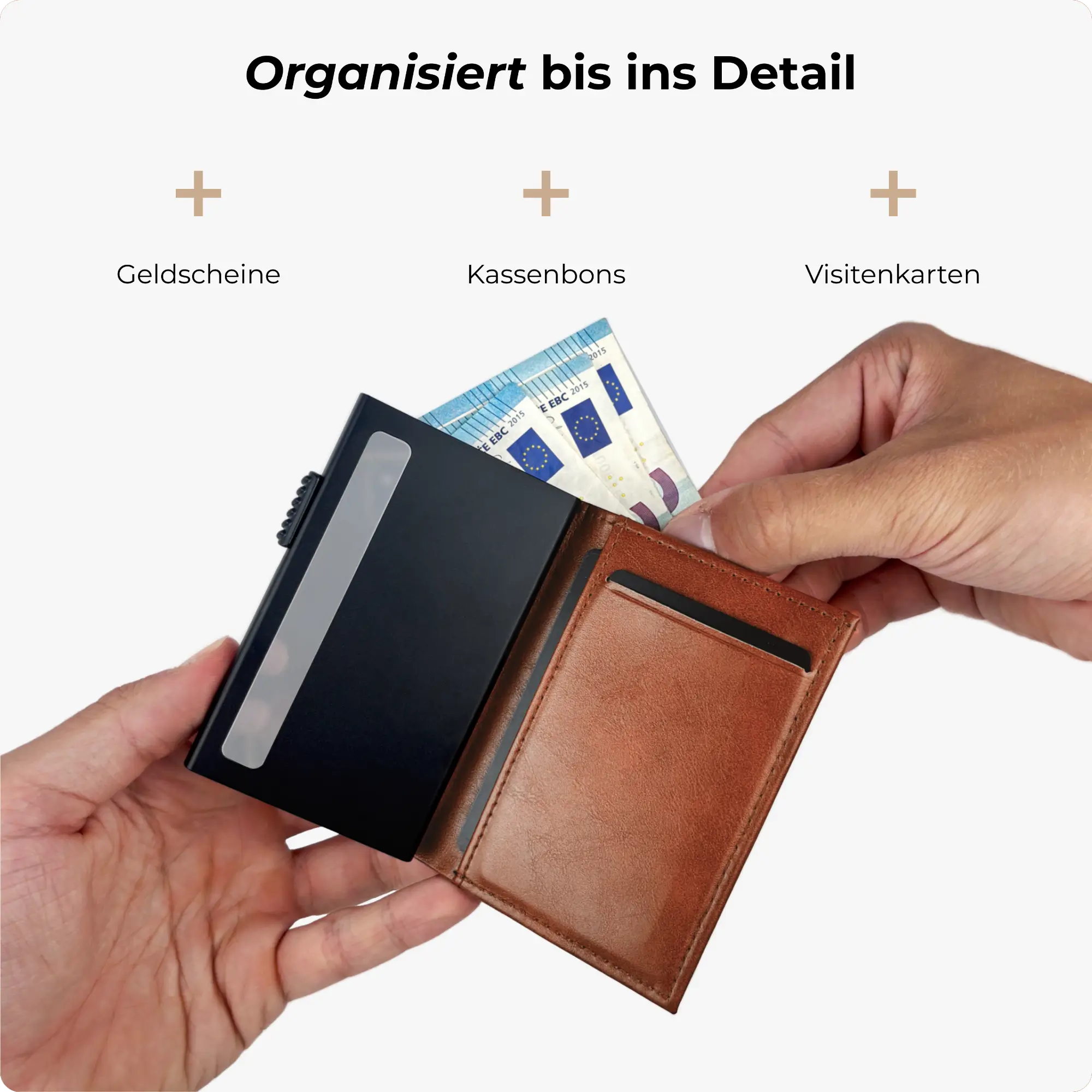 Discovery Smart Wallet Cognacbraun