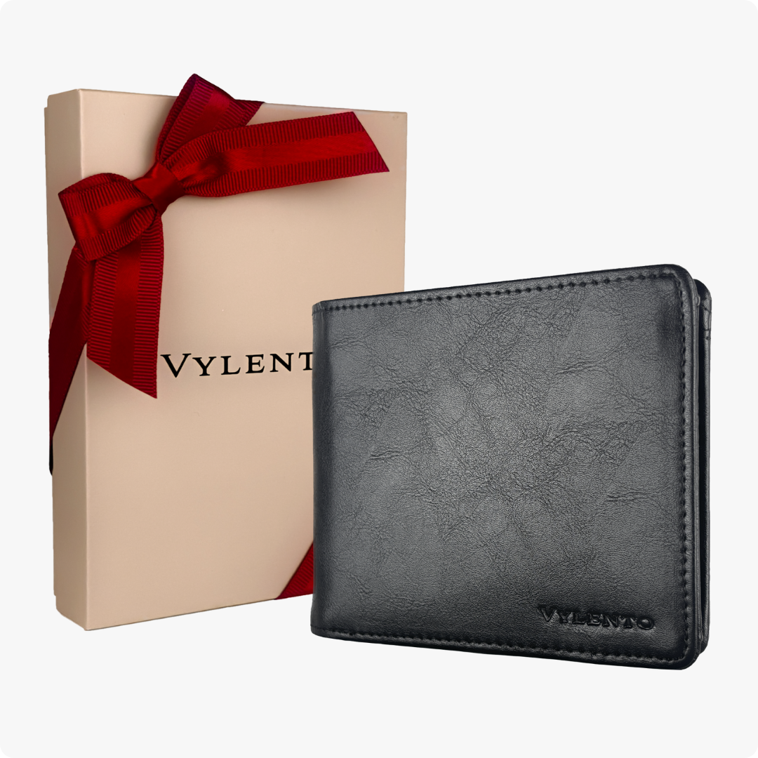 Venture Portemonnee Mat Zwart