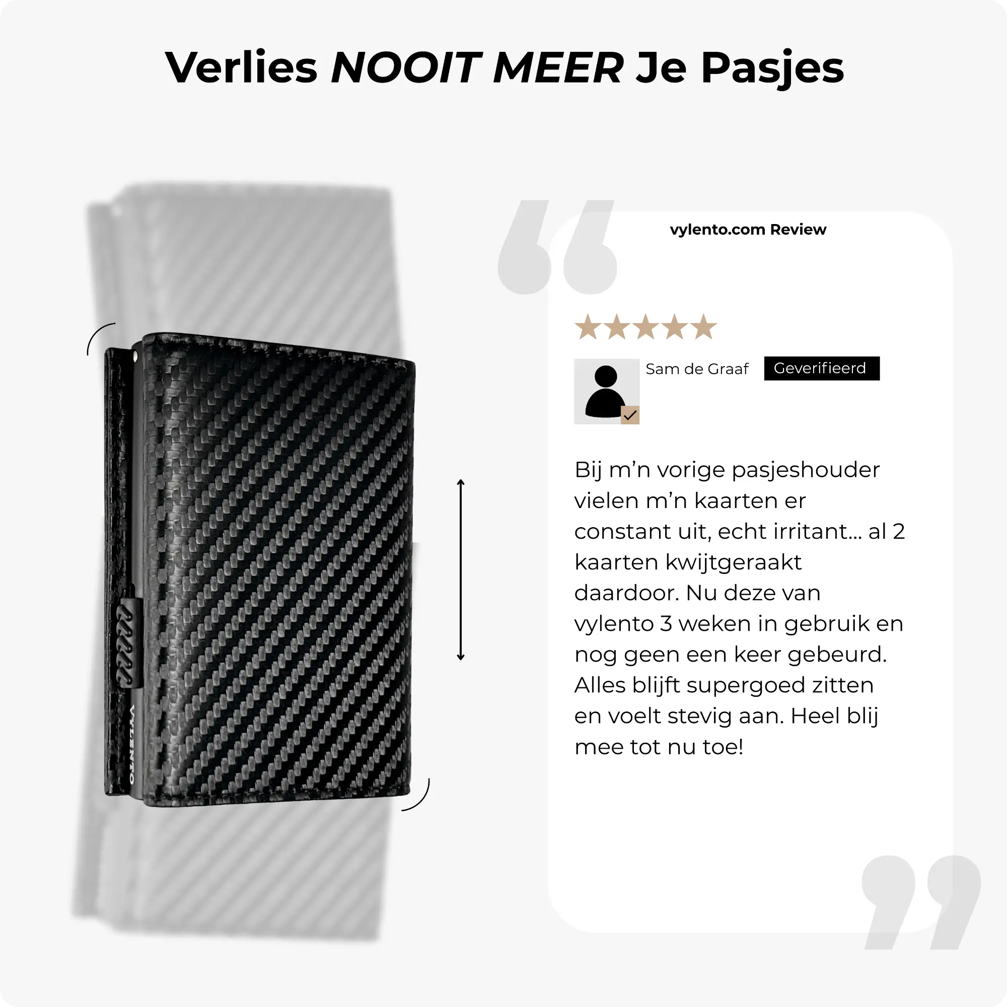 Expedition Pasjeshouder Carbonlook