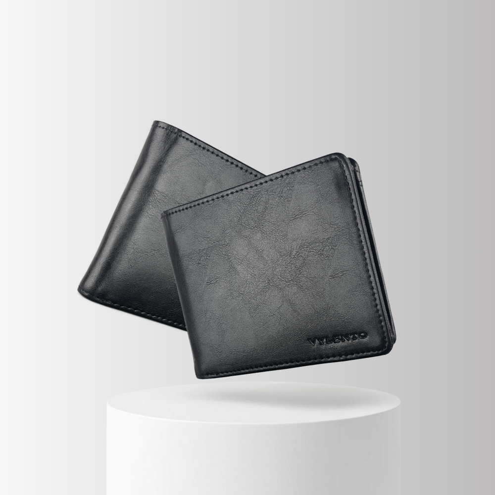 Venture Portemonnee Mat Zwart